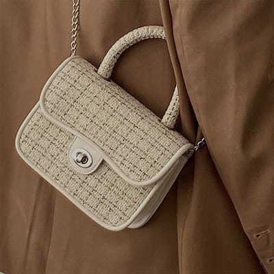 Frans Niche Design Ins Mode Handtas Casual Veelzijdig Crossbody Tas Kleine Vierkante Tas Dames Trendy gray