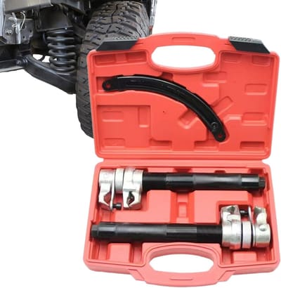 Veercompressor Schokdempers - Veerpoot Gereedschap - Auto Onderhoud - Modulaire Constructie - 30 x 22 x 7 cm - Niet gespecificeerd