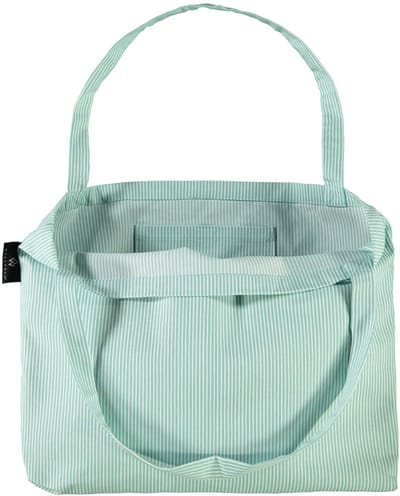 Wallabag - Tote Bag - Luiertas - Shopper - Mom Bag Summer Stripe Blue