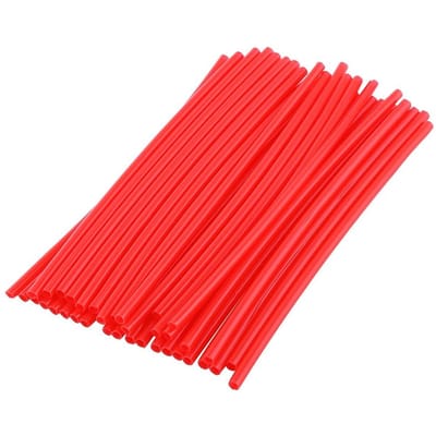 36 stuks Wielspaak Beschermer Motocross Velgen Skins Off Road Motorfiets Beschermer Wraps Kit Groen Red red