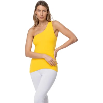 Asymmetrische tanktop voor dames Yogaessential Shakti
