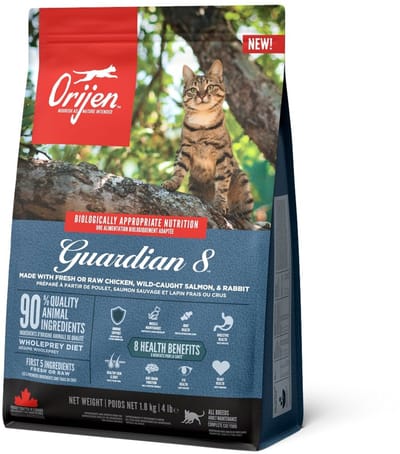 Orijen Guardian 8 Cat Kip&Kalkoen&Zalm - Kattenvoer - 1.8 kg