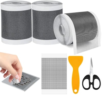 NTHProducts - Drain Hair Catcher - Haarfilter - 3 Rolls - Grijs - Douche Haar Afvoer - Zelfklevende Sticker - Geschikt voor Badkamer en Keuken