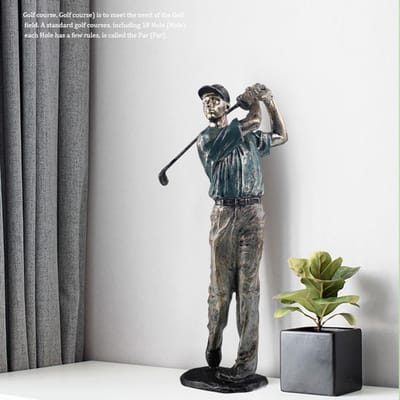 Luxe Karakters Figuur Modern Sport Beeld Kunst Beeldjes Scandinavisch Hars Ambachten voor Woonkamer Huis Decoratie Type 1 gray