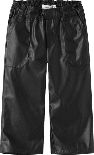 NAME IT - NMFROCKANA PU WIDE PANT - Meisjes - Broeken - Maat 122