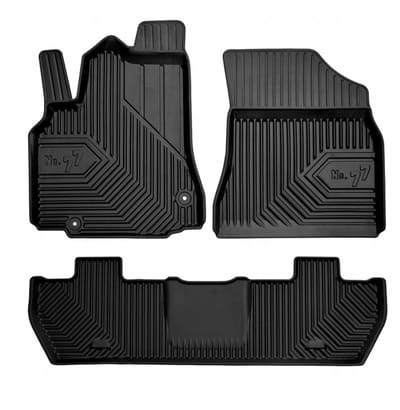 FROGUM No.77 - Automatten Set - CITROEN Berlingo II automat - TPE rubber - 3D randbescherming - Duurzaam en geurloos