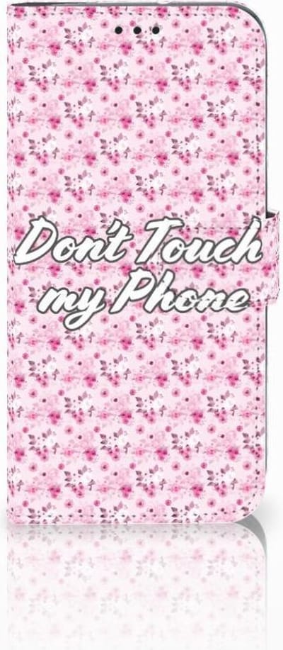 Motorola Moto G7 | G7 Plus Portemonnee Hoesje Flowers Pink DTMP