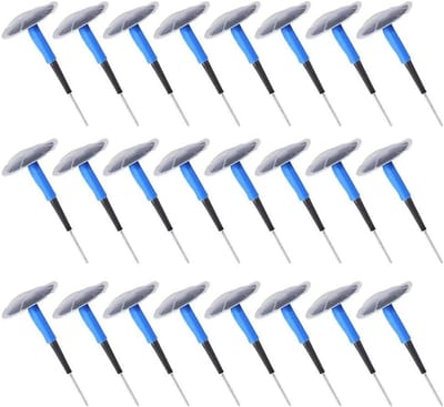 Bandenreparatieset - Lekpleister Kit - Banden Snel Repareren - Hoge Slijtvastheid - 60 x 9mm - Blauw