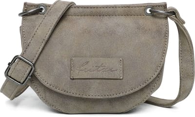 Fritzi aus Preußen Schoudertas Vintage Fritzi44 Crossbody Small Old Wood Bruine