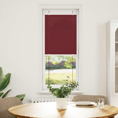 vidaXL - Plissé - rolgordijn - 40x100 - cm - stofbreedte - 39,4 - cm - bordeauxrood