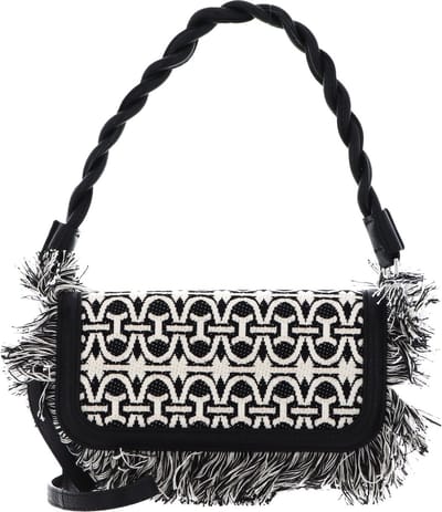 COCCINELLE Leren Schoudertas Koppeling Coccinellewyrna Jac. Fran Handbag Multi. Noir / Noir Veelkleurig