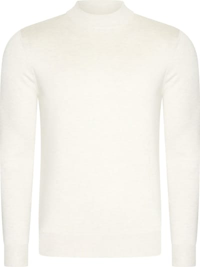 Mario Russo Turtle Neck - Trui Heren - Sweater Heren - Coltrui Heren - XXL - Ecru