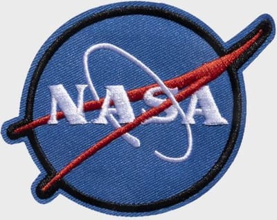 Patchy® – NASA Strijkpatch - Strijkapplicatie - Strijkembleem - Badge - Carnaval Patches (WOP)