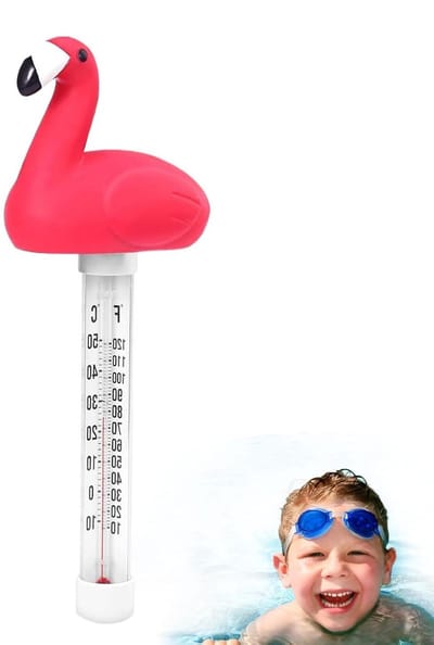 Zwembadthermometer - Spa meter Water sensor - Watertemperatuur meten - Drijvend met dierenvorm - 27 x 12 x 12 cm