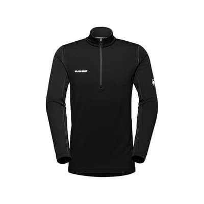 Energy Midlayer Halve Rits Pul Aziatische Pasvorm ML Halve Rits Pul AF Heren zwart [Mammut] Heren/Aenergy 1016-01120 zwart