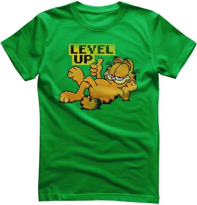Garfield Level Up T-shirt WB-1-GAR013