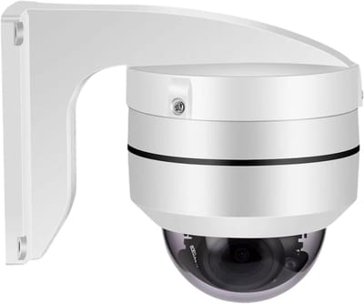 Beveiligingscamera Buiten - IP Camera PTZ - Huisbewaking - 5x Optische Zoom - IP66 Waterdicht - Wit