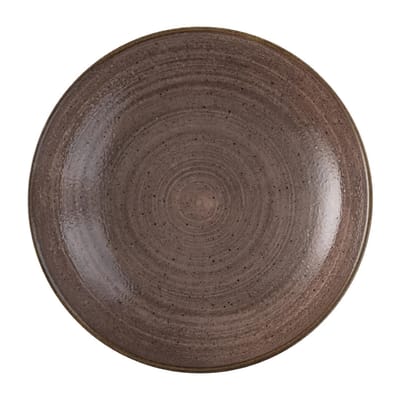 Churchill Stonecast Raw Evolve Brown Coupe Schalen 248mm (12 stuks)