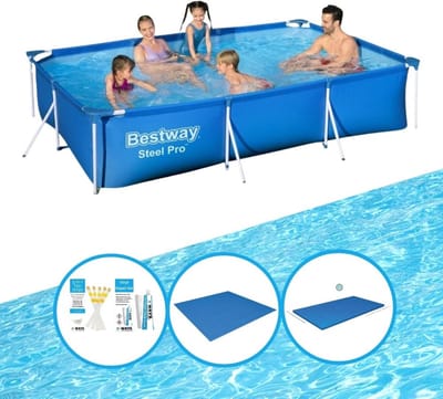 Bestway Zwembad Steel Pro 300x201x66 cm - Zwembadset