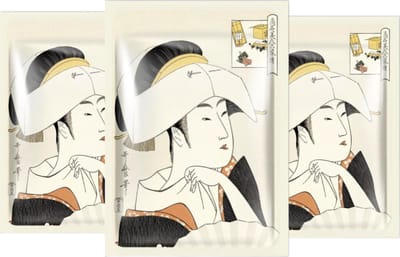 Mitomo Hyaluronzuur Gezichtsmasker - Onmiddellijke Hydratatie Boost - Geef je Huid een Oppepper en Intense Voeding - 3 x 25g