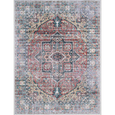 Wasbaar tapijt Leoni multicolor 60x100 cm
