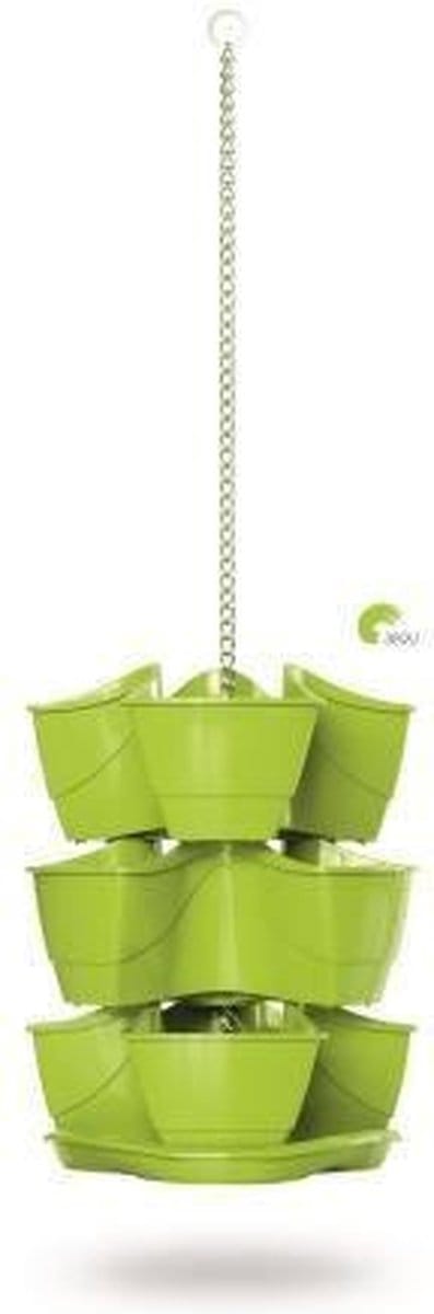 Kruidenpot Coubi 300W 30x30x88cm LIME Prosperplast