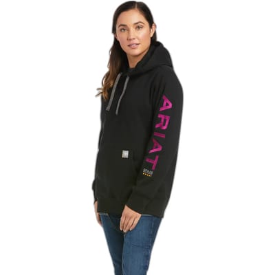 Dames Hoodie Ariat Rebar Graphic