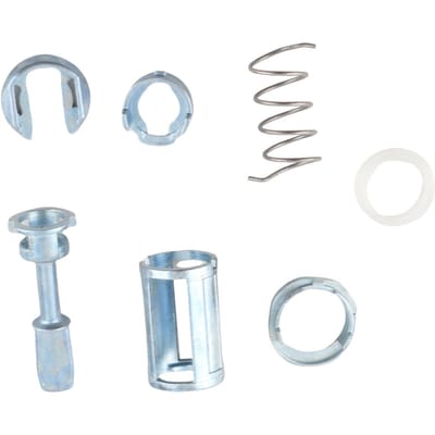 Kit de réparation de cylindre de serrure de porte avant gauche droite, pièces de rechange pour MK4 blanc