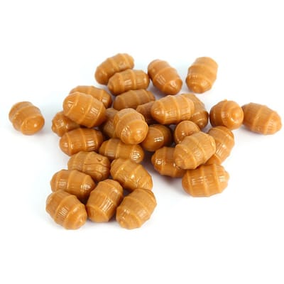 Karper Vissen Zachte Drijvende Kunstmatige Tijgernoot Aas Pop-Up Terminal Tackle Pellets #3 30st brown