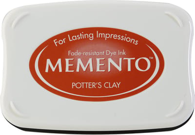 Tsukineko Memento ink pad potters clay - Sneldrogende inkt - ME-801