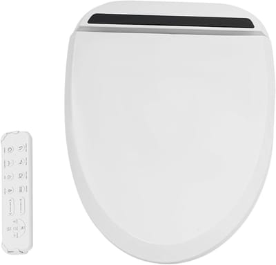 Bidet Toiletbril - Douche WC Opzetstuk - Persoonlijke Hygiëne - Met Afstandsbediening - 51x39 cm - Wit