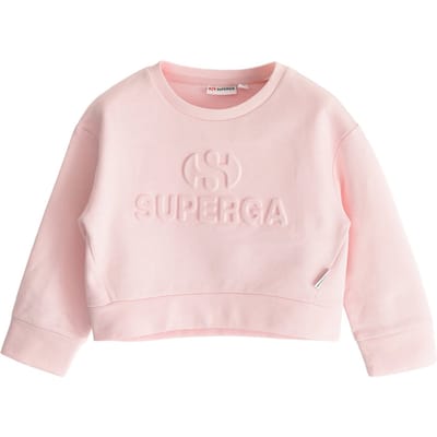 Superga Standaard T-shirt met kinderlogo (Roze)
