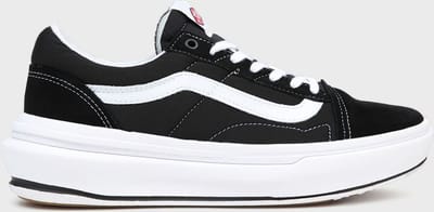 Vans Old Skool Overt ComfyCush Zwart Wit Unisex Sneakers VN0A7Q5EBA2 37