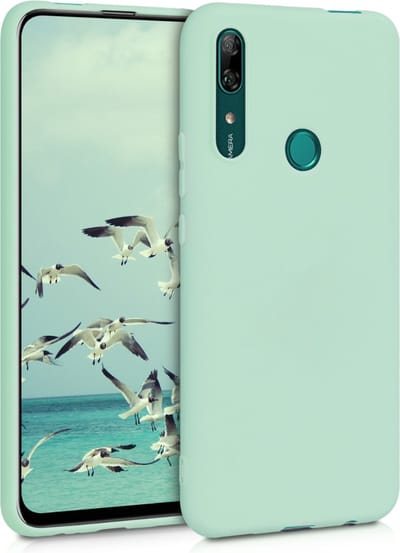 kwmobile telefoonhoesje geschikt voor Huawei P Smart Z - Hoesje voor smartphone - Back cover in mat mintgroen