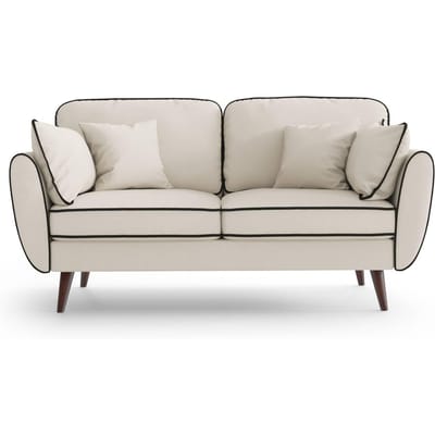 2-zitsbank Zara linnen met contrast piping | NADUVI Collection