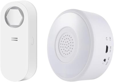 Water Detector - Lekmelder Sensor - Huis Beveiligen - 120dB Sirene App - IP66 Waterdicht - Wit