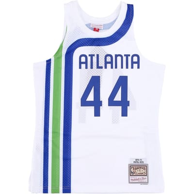 Basketbaltanktop voor heren Nba Swingman Jersey Hardwood Classics No 44 Pete Maravich 1970-71 Atlhaw