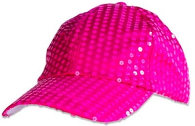 Witbaard Pet Met Pailletten 56-62 Cm Polyester Roze
