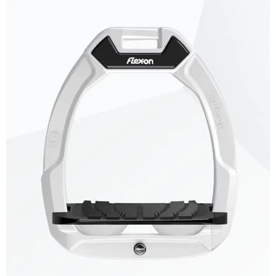 Veiligheids stijgbeugels Rijdend Ingesteld Grip Wit/Zwart/Wit Flex-On Safe-On