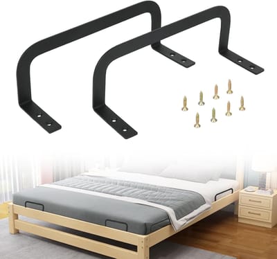 Matrasbeugel zijkant matras - matras houder - 2 stuks - Matrashouder - matras zijbeugel - matrashouder zijkant - matras houder beugel - matrasglijstopper voor verstelbare bedden, bedframe - 20x80x265mm