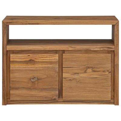 vidaXL - Dressoir - 80x30x60 - cm - massief - teakhout