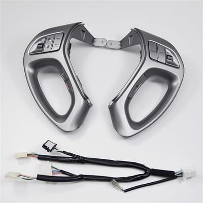 Multifunctionele Stuurwielknop Volumeaanpassing Cruise Snelheidsbegrenzer Voor Hyundai IX35 2009-2013 gray