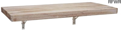 RFWR® Inklapbare Wandtafel van Massief Hout - Ruimtebesparend en Stijlvol Design 100x50cm