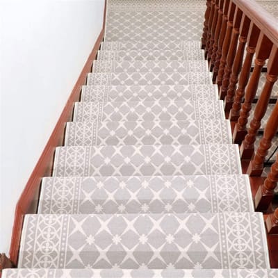Zelfklevende Traplopers Set - Antislip Trapmatten Rechthoekig Wasbaar - 15 Stuks 26x75 cm