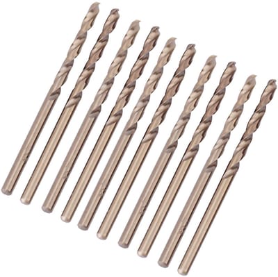 Dailygoody - Cobalt Boor Set - 10-delige set - Voor roestvrij staal en metaal - HSS-CO boren - Precisie en duurzaamheid - Geschikt voor professioneel