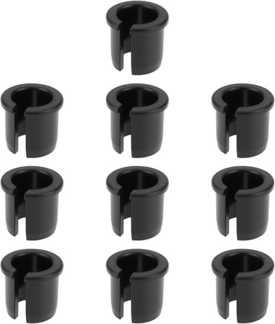10-delige set fietsventiel adapters voor het omzetten van Schrader naar Presta ventielen, 8.5mm naar 6mm, ideaal voor fietsen en reparaties
