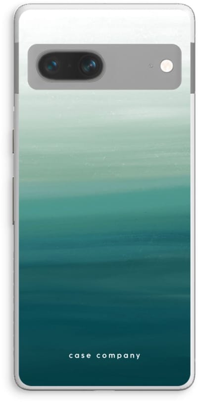 Case Company® - Hoesje geschikt voor Google Pixel 7 hoesje - Ocean - Soft Cover Telefoonhoesje - Bescherming aan alle Kanten en Schermrand