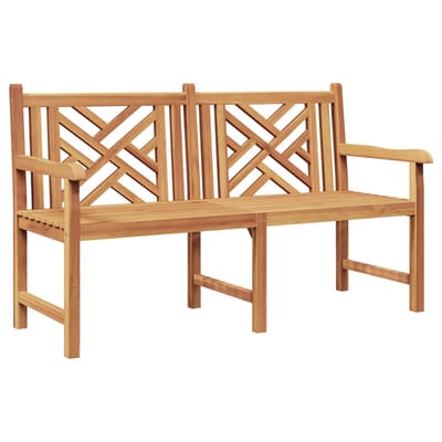 vidaXL - Tuinbank - 150 - x - 60 - x - 90 - cm - Massief - Teakhout