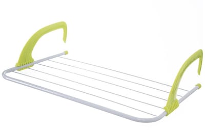 Orion - Droogrek - 34x55x14,5 cm - Metalen en Kunststof - Groen en Wit