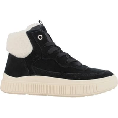 GEOX LAQUINNY MEISJES Sneakers - ZWART - Maat 36